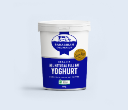 500g of All Natural Full Fat Yoghurt Thumbnail - Natural Yoghurt - Barambah Organics