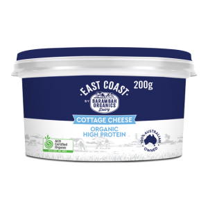 500g of Cottage Cheese - Organic Cottage Cheese - Barambah Organics